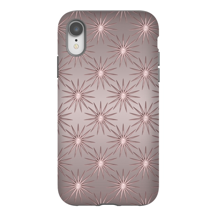 iPhone Xr StrongFit Shimmering Rose Gold Sun  by Andrea Haase