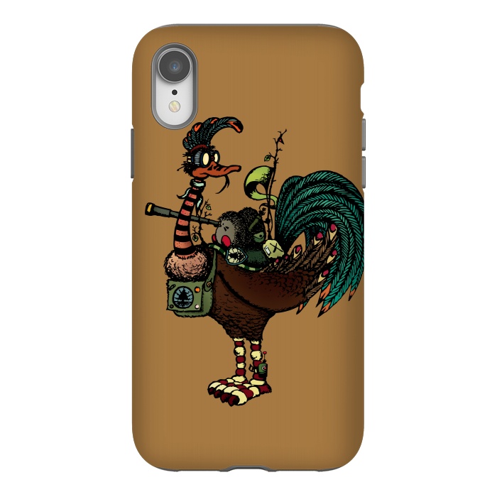 iPhone Xr StrongFit NATURE WARRIORS - SCOUTS - COLOR V by Mangulica