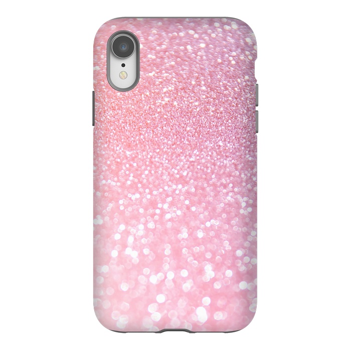 iPhone Xr StrongFit Girly Rose Gold Glitter by  Utart