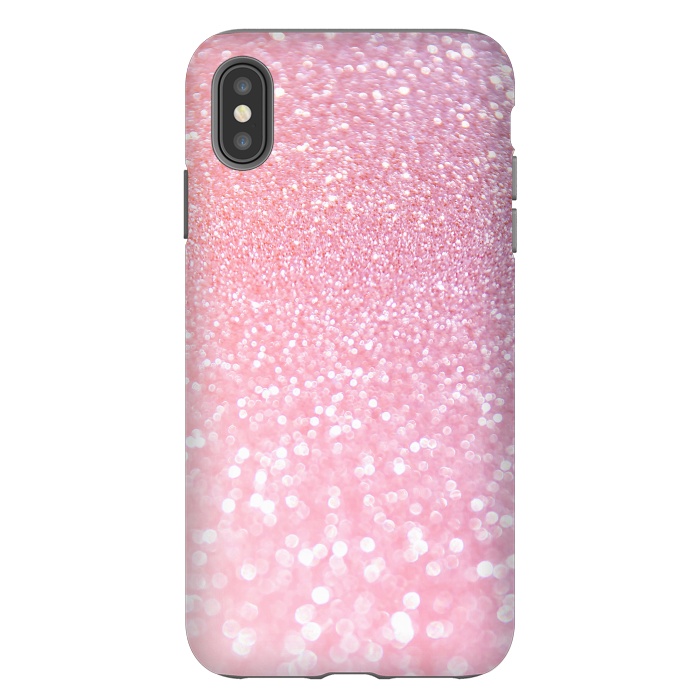 iPhone Xs Max StrongFit Girly Rose Gold Glitter by  Utart