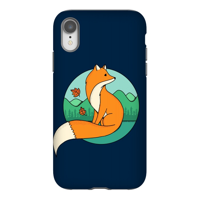 iPhone Xr StrongFit Fox 2 by Coffee Man