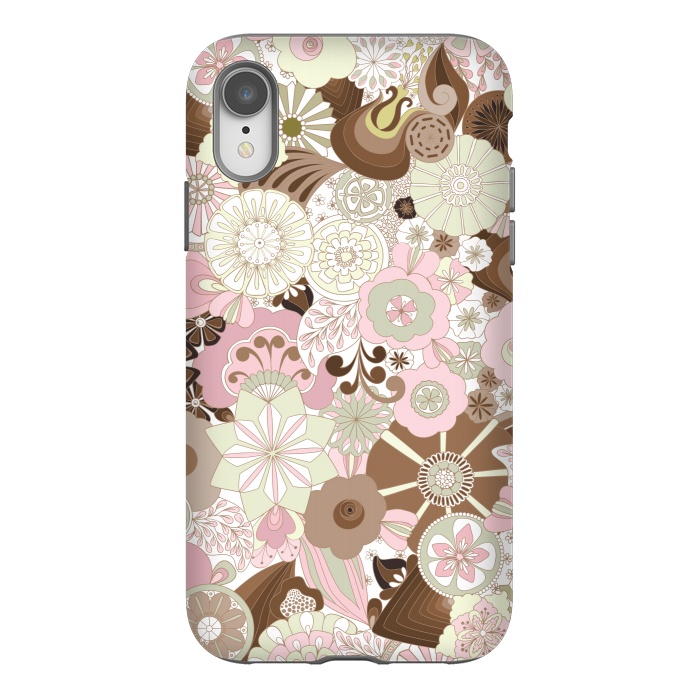 iPhone Xr StrongFit Flowers, Flowers Everywhere by Paula Ohreen