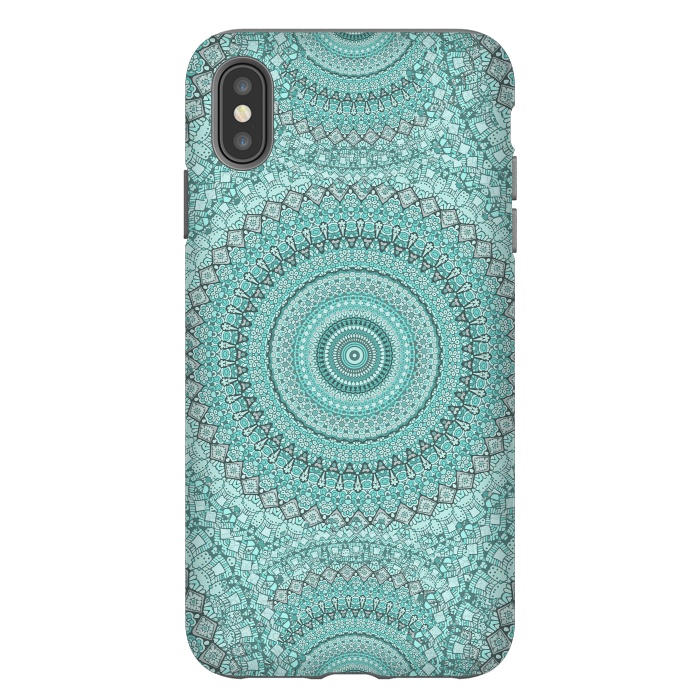 iPhone Xs Max StrongFit Magical Mandala by Andrea Haase