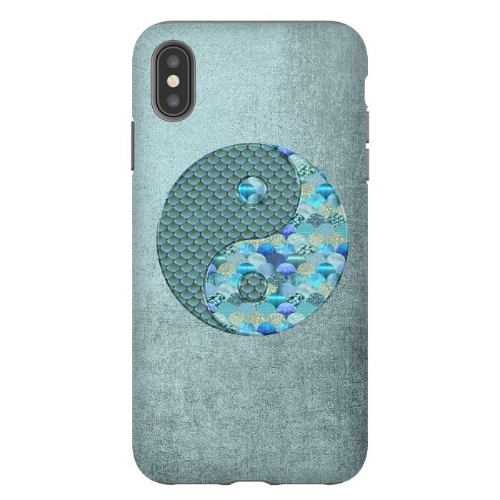 iPhone Xs Max StrongFit Yin Yang Ocean Spirit by Andrea Haase