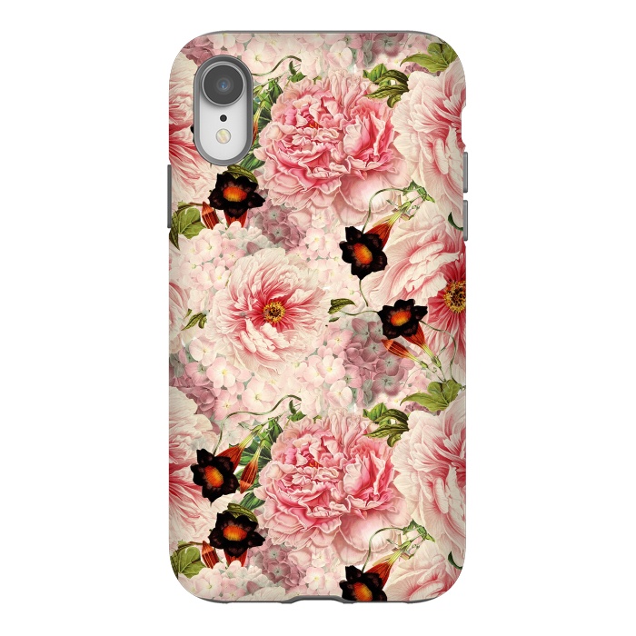 iPhone Xr StrongFit Victorian Vintage Roses by  Utart