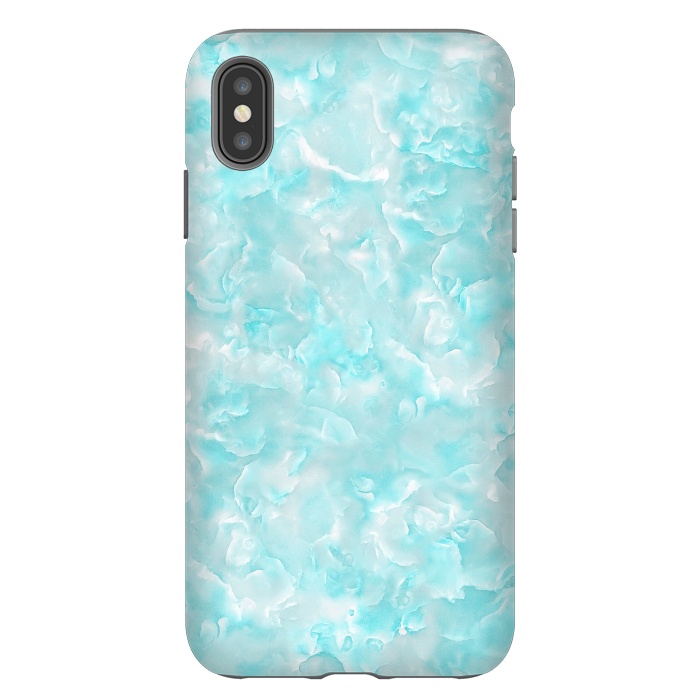 iPhone Xs Max StrongFit Trendy Blue Mother of Pearl Texture by  Utart
