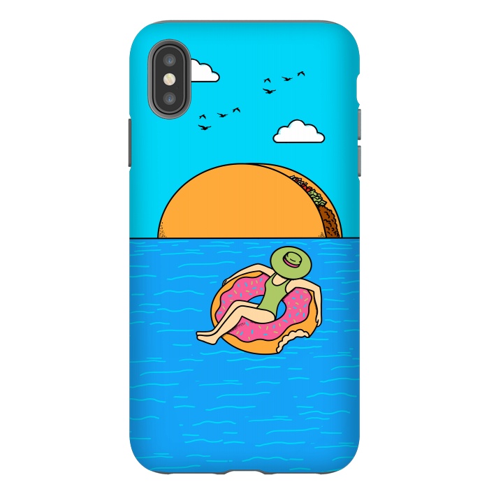 iPhone Xs Max StrongFit Taco Landscape by Coffee Man