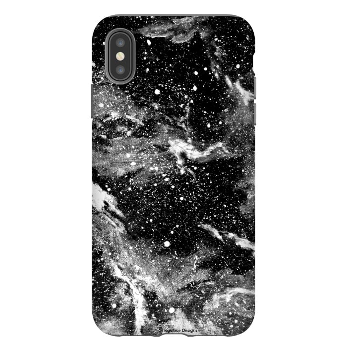 iPhone Xs Max StrongFit Galaxy Marbled by Gringoface Designs