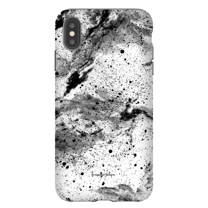 iPhone Xs Max StrongFit Marble Galaxy by Gringoface Designs