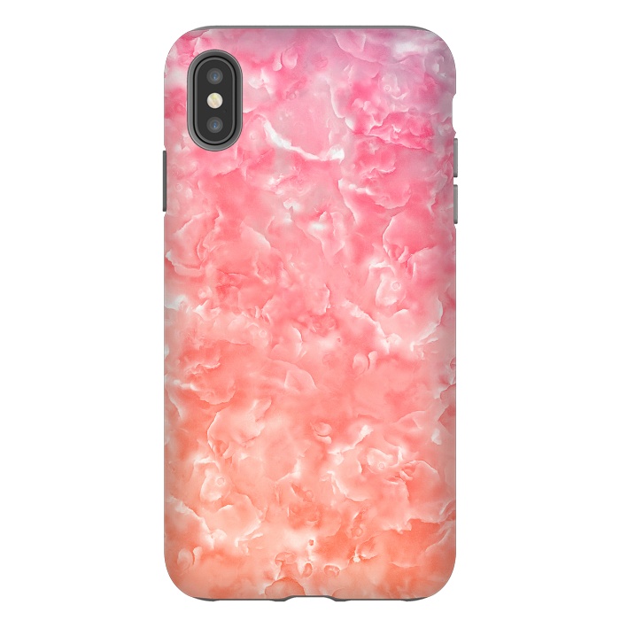 iPhone Xs Max StrongFit Pink Mother of Pearl Pattern by  Utart