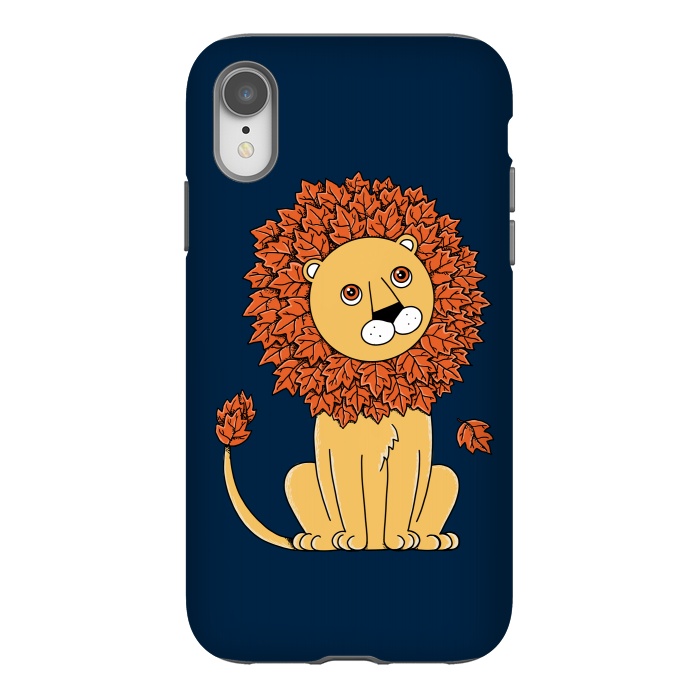 iPhone Xr StrongFit Lion 2 by Coffee Man