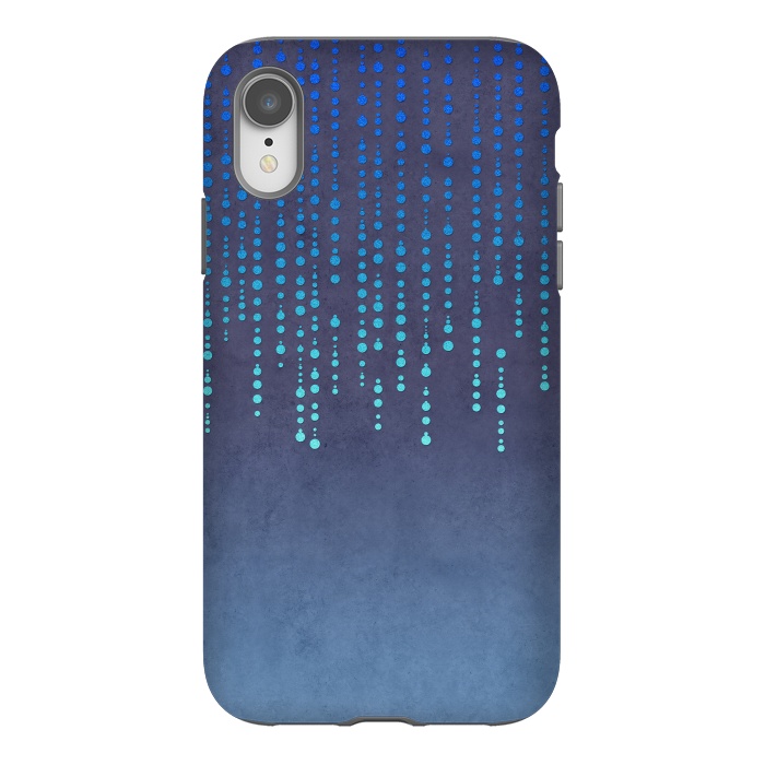 iPhone Xr StrongFit Blue Glamour by Andrea Haase