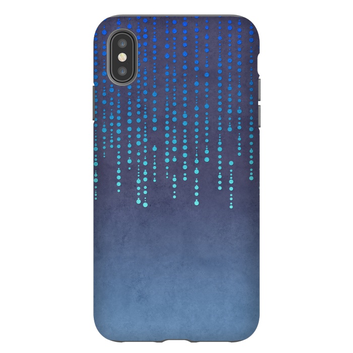 iPhone Xs Max StrongFit Blue Glamour by Andrea Haase