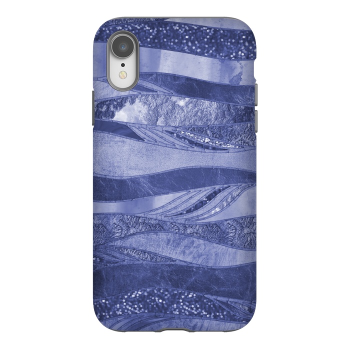 iPhone Xr StrongFit Wavy Glamour Lines 2 by Andrea Haase