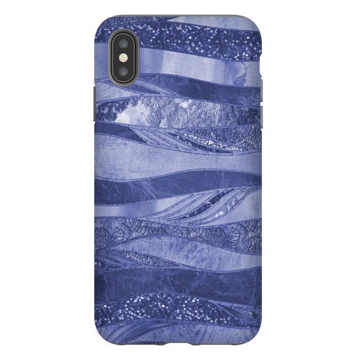 iPhone Xs Max StrongFit Wavy Glamour Lines 2 by Andrea Haase