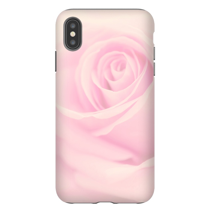 iPhone Xs Max StrongFit Pink Rose by  Utart