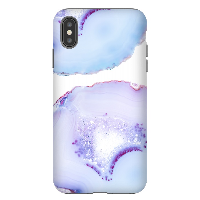 iPhone Xs Max StrongFit Blue Marble Dance by  Utart