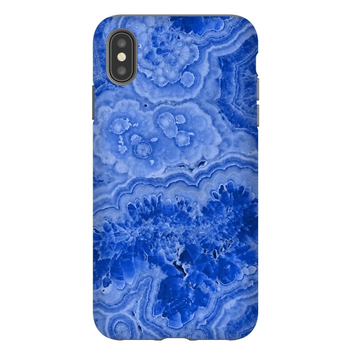 iPhone Xs Max StrongFit Blue Agate by  Utart