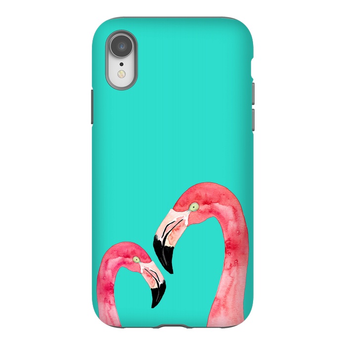 iPhone Xr StrongFit Love In Pink by Amaya Brydon