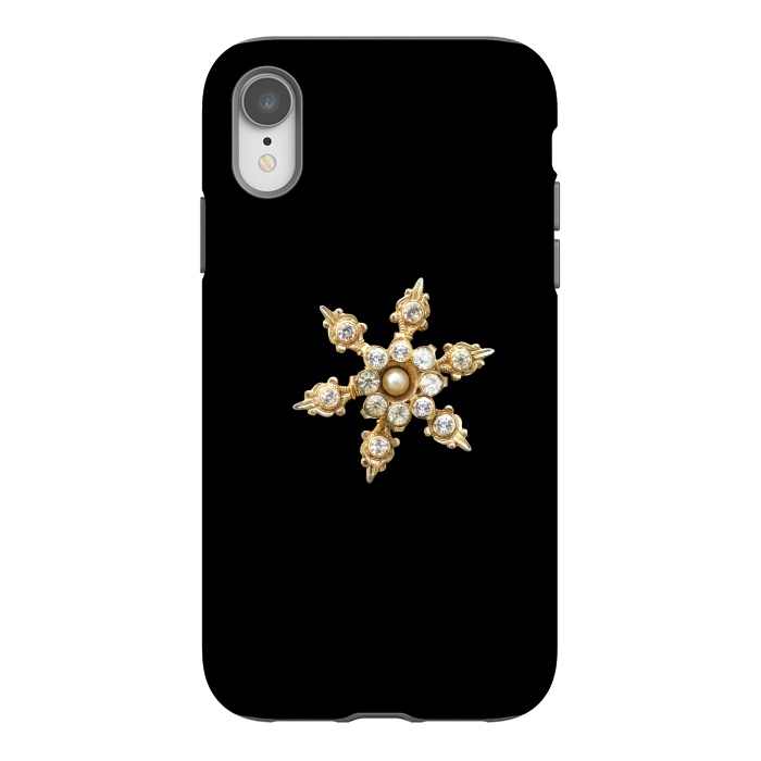 iPhone Xr StrongFit Golden Piece Of Jewelry by Andrea Haase