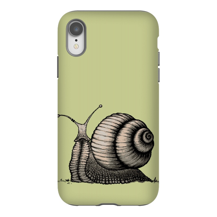 iPhone Xr StrongFit SNAIL by Mangulica