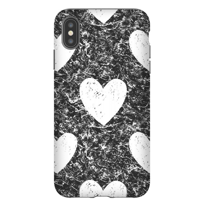 iPhone Xs Max StrongFit Cozy Hearts by ''CVogiatzi.