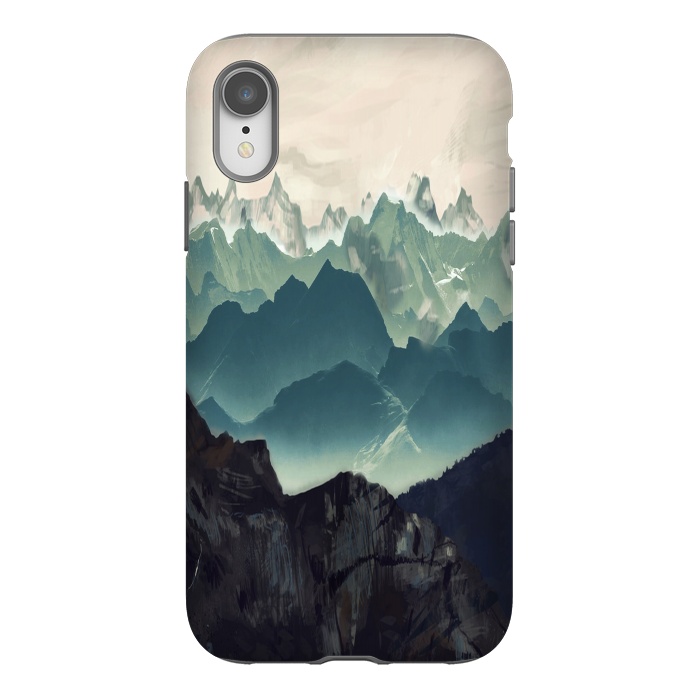 iPhone Xr StrongFit Shades of Mountain by ''CVogiatzi.