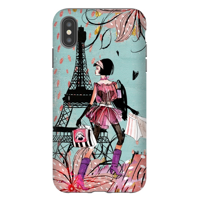 iPhone Xs Max StrongFit Fashion Girl in Paris by  Utart