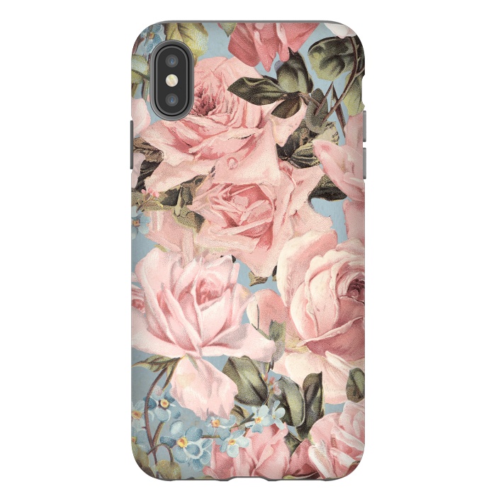 iPhone Xs Max StrongFit Lovely Spring Flowers and Roses by  Utart