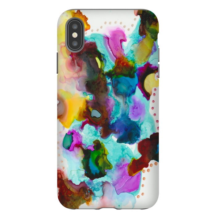 iPhone Xs Max StrongFit Alcohol ink 4 by haroulita