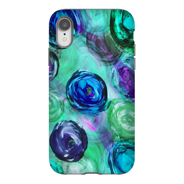 iPhone Xr StrongFit Alcohol ink 6 by haroulita