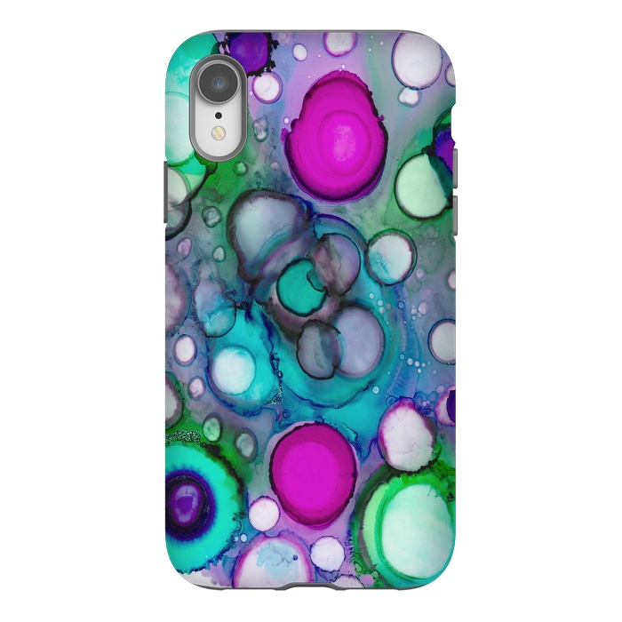 iPhone Xr StrongFit Alcohol ink 7 by haroulita