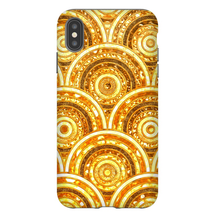 iPhone Xs Max StrongFit aztec gold by  Utart