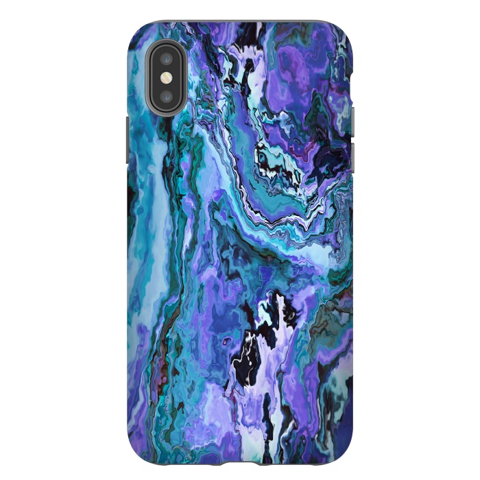 iPhone Xs Max StrongFit Blue marble by haroulita