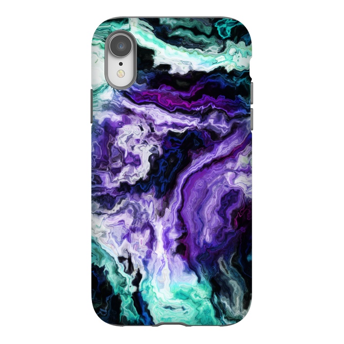 iPhone Xr StrongFit wavy marble ii by haroulita