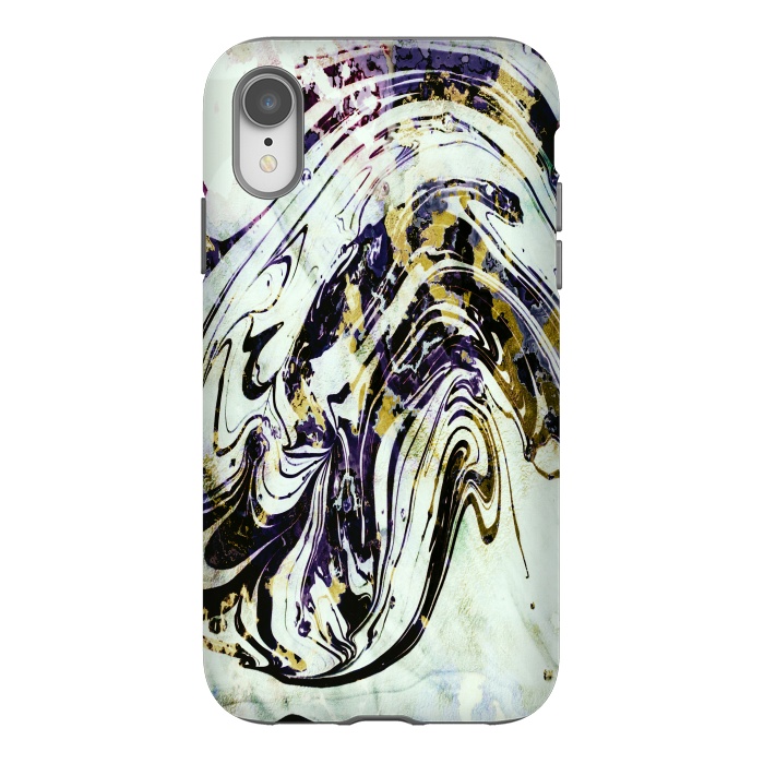 iPhone Xr StrongFit artistic marble by haroulita