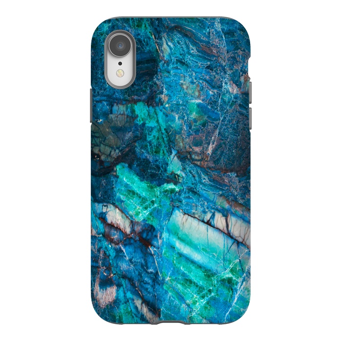 iPhone Xr StrongFit sea marble by haroulita