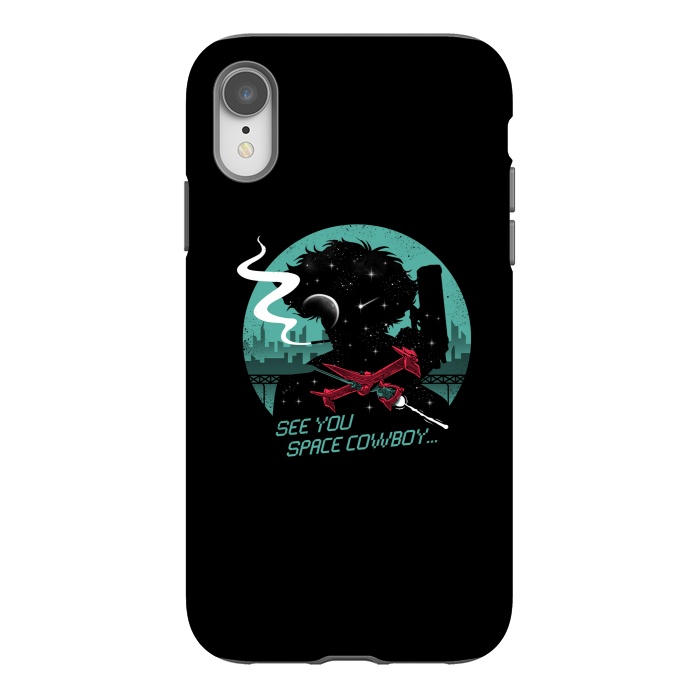 iPhone Xr StrongFit Space Cowboy by Vincent Patrick Trinidad