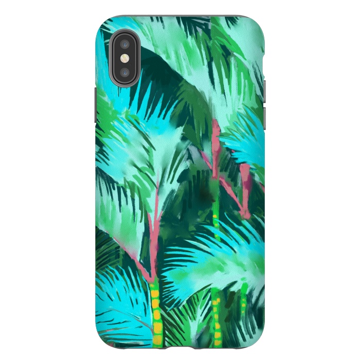 iPhone Xs Max StrongFit Palm Forest by Uma Prabhakar Gokhale