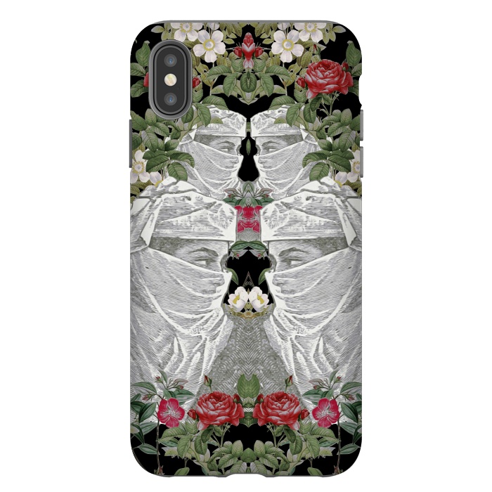 iPhone Xs Max StrongFit Rose Queen by Zala Farah