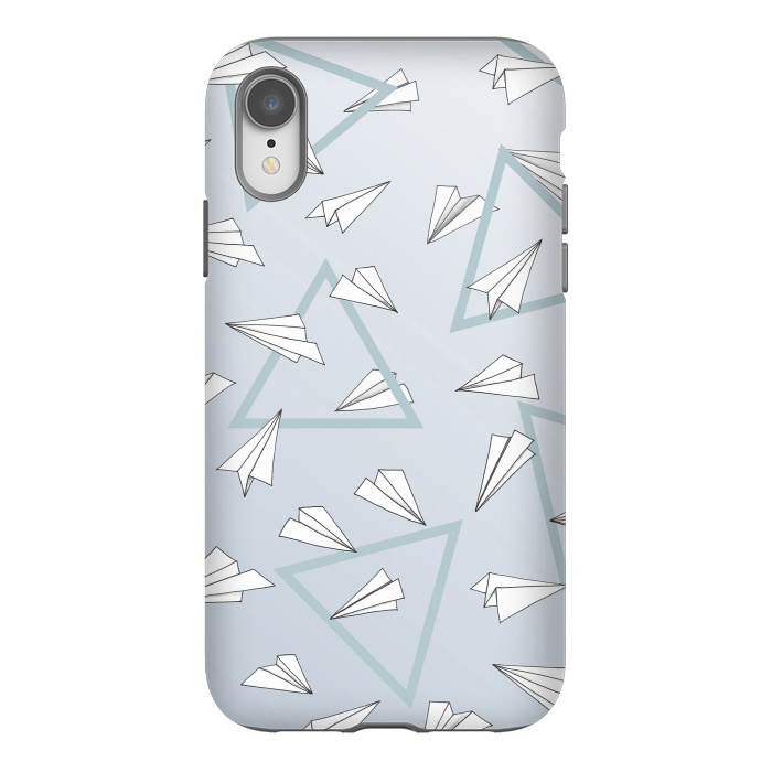 iPhone Xr StrongFit Paper Planes by Barlena