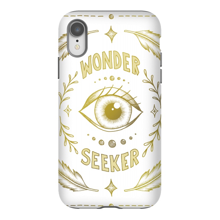 iPhone Xr StrongFit Wonder Seeker by Barlena