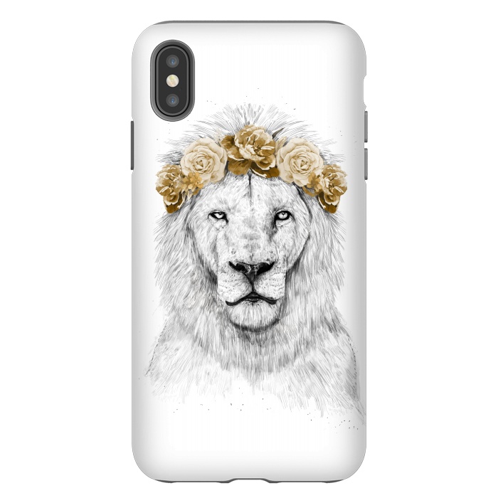 iPhone Xs Max StrongFit Festival lion II by Balazs Solti