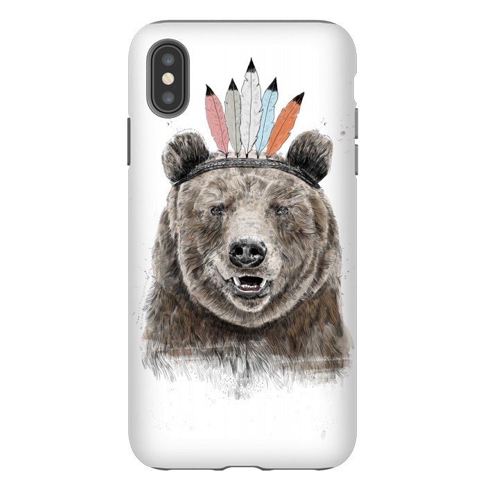 iPhone Xs Max StrongFit Festival bear by Balazs Solti