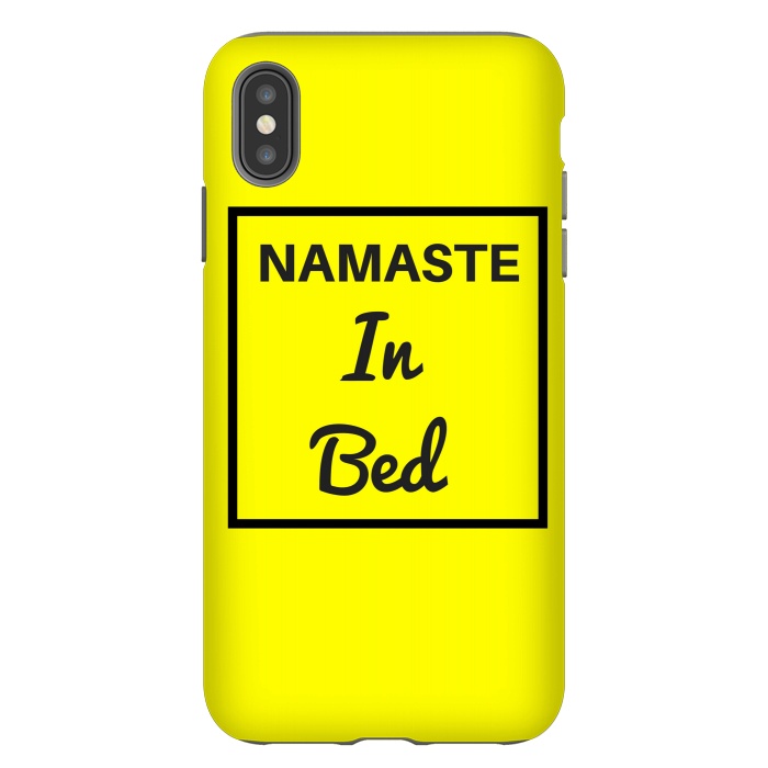 iPhone Xs Max StrongFit namaste in bed by MALLIKA