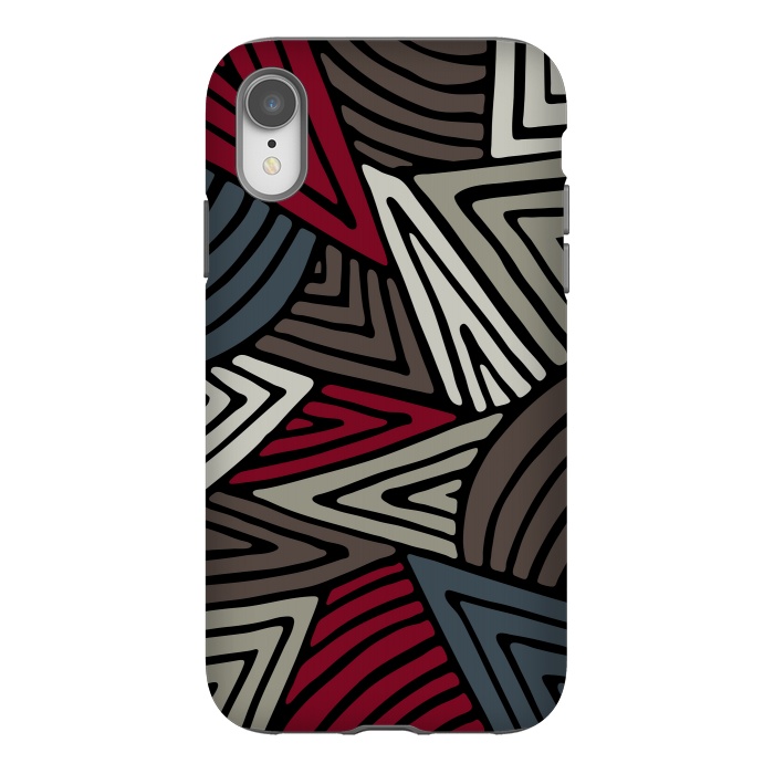 iPhone Xr StrongFit Zendoodle III by Majoih