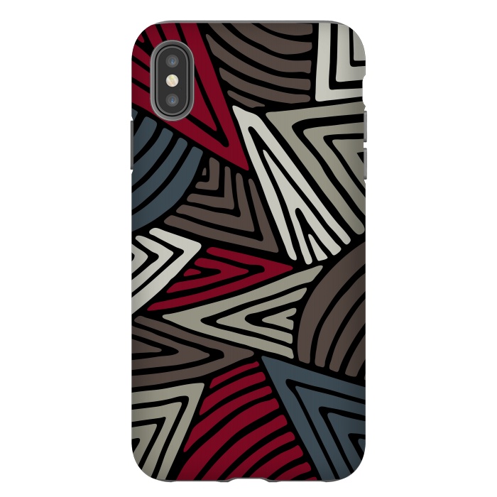 iPhone Xs Max StrongFit Zendoodle III by Majoih