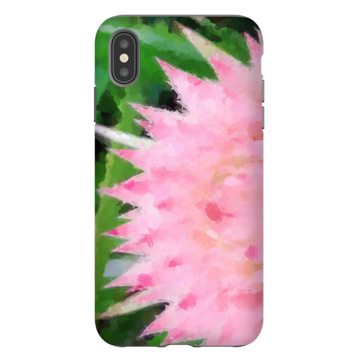iPhone Xs Max StrongFit Pink Explosion by Majoih