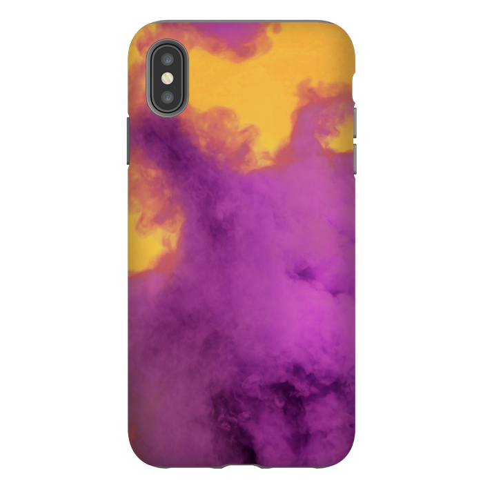 iPhone Xs Max StrongFit Ultraviolet Smoke by Gringoface Designs