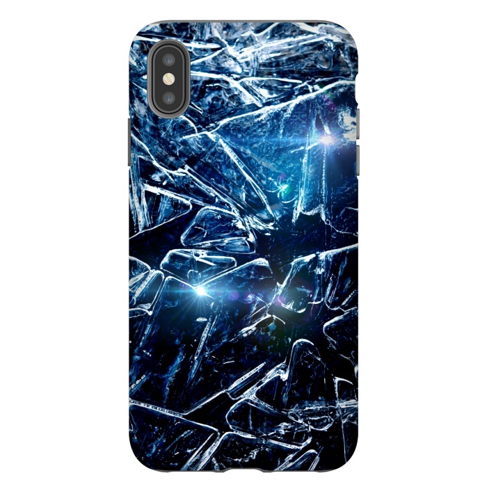 iPhone Xs Max StrongFit Cracked Ice by Gringoface Designs